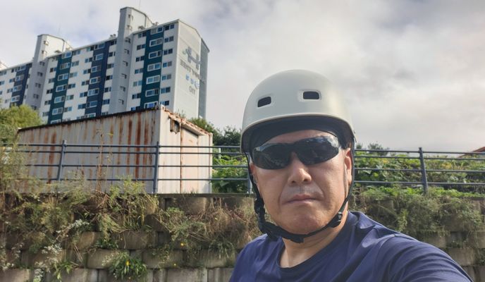 Foto 2 de la ruta de Bikemap "죽전로 ~ 죽전동"