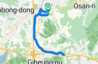 죽전로 ~ 죽전동