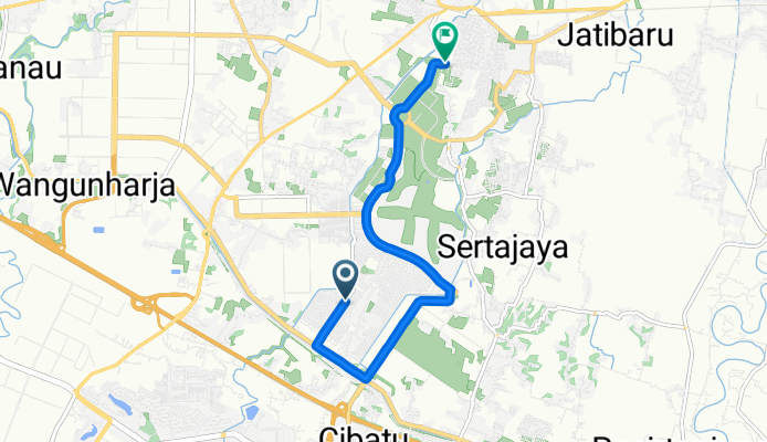 Jalan Tapir IV No.25 to Simpangan