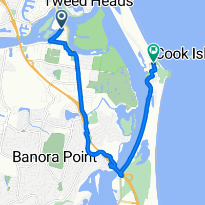 Dry Dock Rd, Tweed Heads South to Marine Pde, Fingal Head