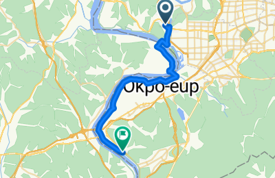 죽곡리, 대구광역시에서 하리, 대구광역시까지