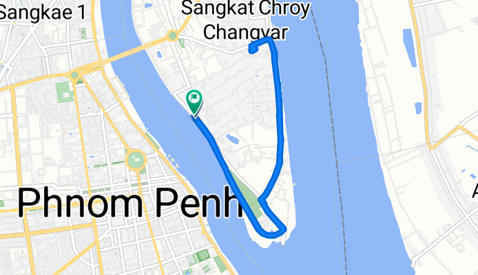 Chrouy Changva, Phnom Penh to Chrouy Changva, Phnom Penh