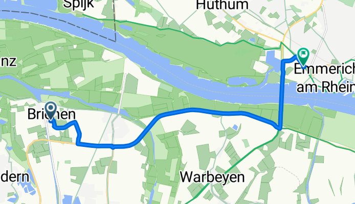 Briener Straße to Wardstraße