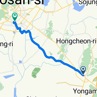 Ph0]에서 경로해미중학교
