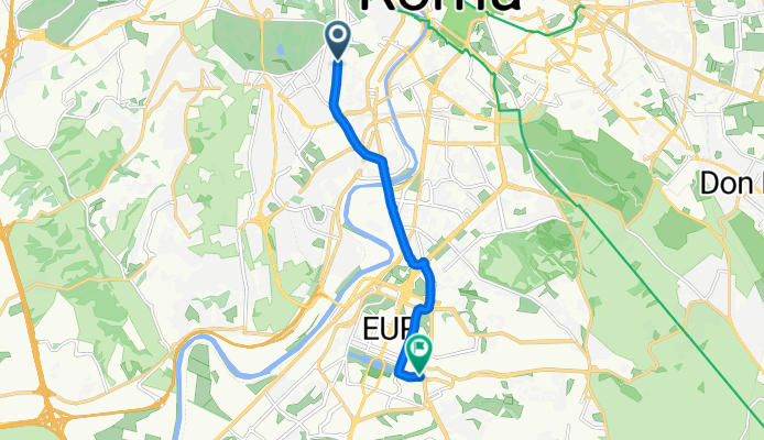 Viale dei Quattro venti, Roma a Piazzale Giulio Douhet, Roma