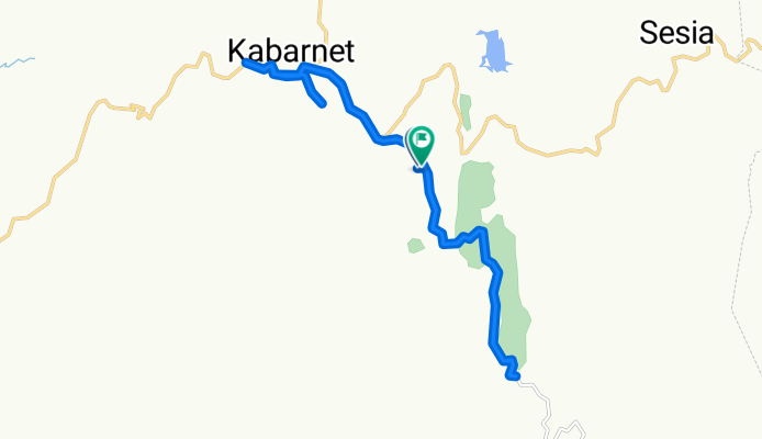 Moderate route