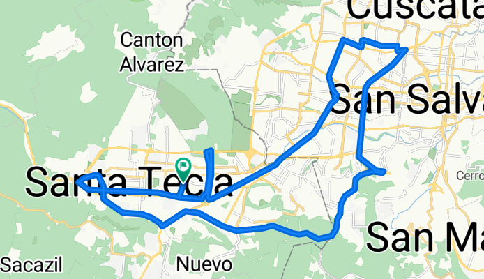 Ruta #6 Nueva San Salvador, San Luis