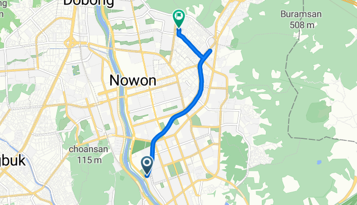 상계동 639번지Ph0]으로 라우팅