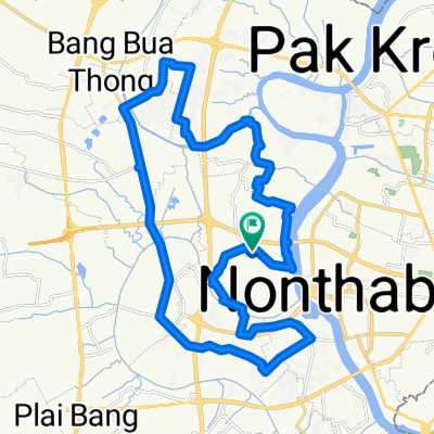 Soi Muban Sirin House Rattanathibet, Mueang Nonthaburi District to Soi Muban Sirin House Rattanathibet, Mueang Nonthaburi District