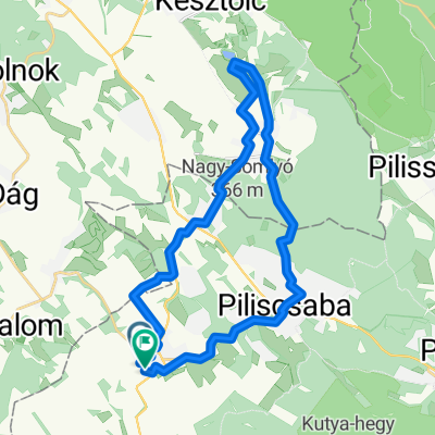 Honfoglalás utca, Tinnye - Honfoglalás utca, Tinnye