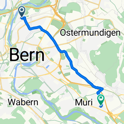Dändlikerweg, Bern nach Ammannstrasse, Muri b. Bern