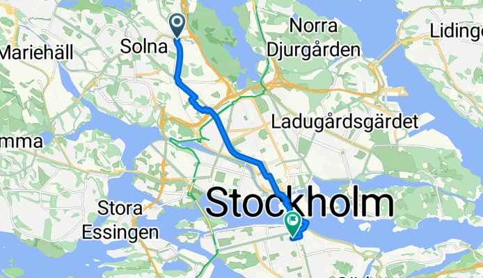 Sylvangatan to Sankt Paulsgatan