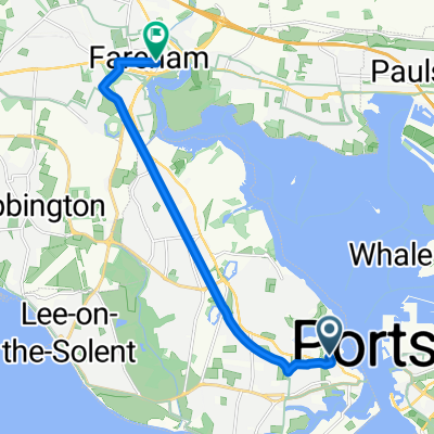 Henry Player Avenue, Gosport to High Street, Fareham