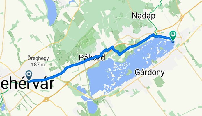 Dolovai sor, Székesfehérvár - Tópart utca, Velence