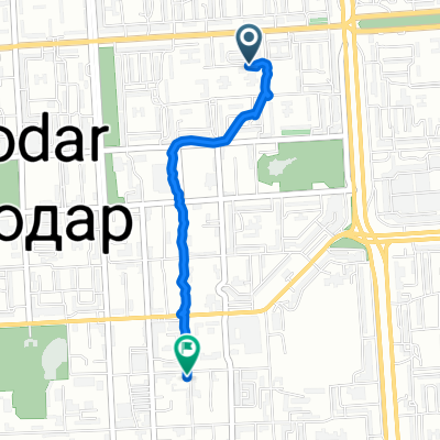От улица Лермонтова до улица Короленко