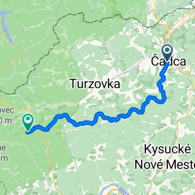 CA- Chot.kopec- Jakub.vrch- s. Semeteš- SKI Makov