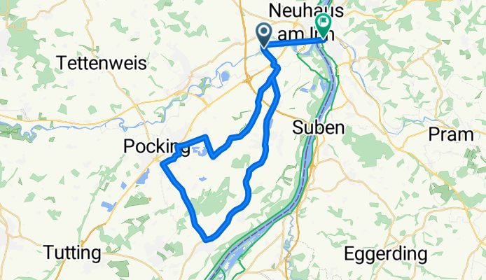 Kreisstraße PA7, Ruhstorf a.d.Rott - Linzer Straße, Schärding