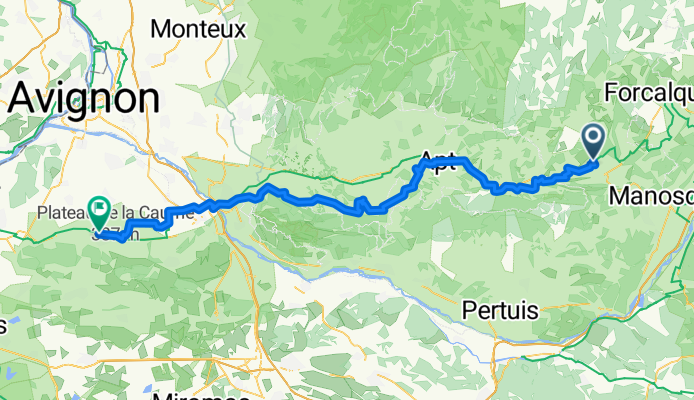 Reillanne - Saint-Rémy-de-Provence