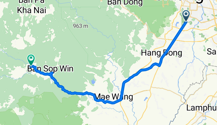Chiang Mai - Mae Wang