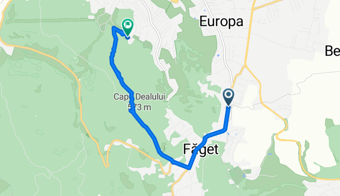 Strada Făgetului to Strada Edgar Quinet