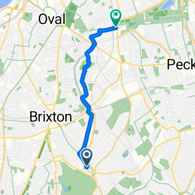 Railton Road, London to Addington Square, London