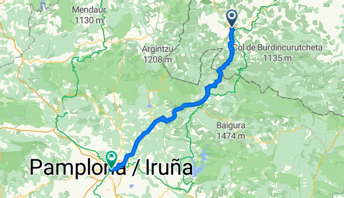 Saint-Jean-Pied-de-Port - Pamplona