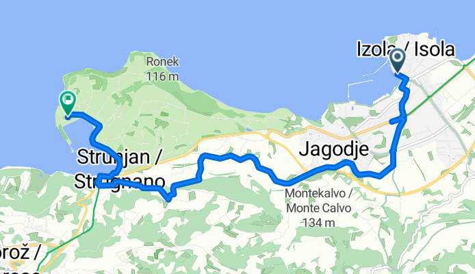 Sončno Nabrežje to Strunjan