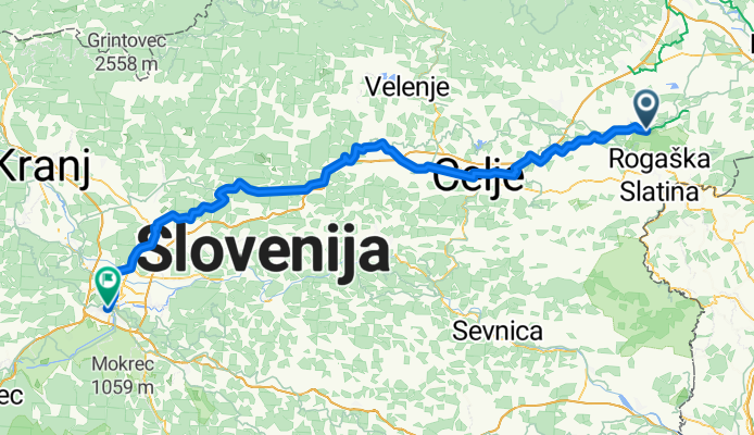 Poljčane - Ljubljana
