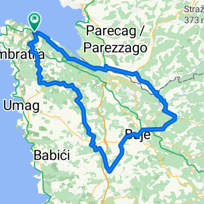 notranjost severne HR Istre