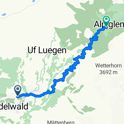 10/8/25 Grindelwald to Alpiglen