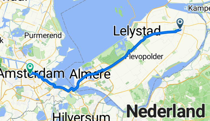 Dronten - Amsterdam