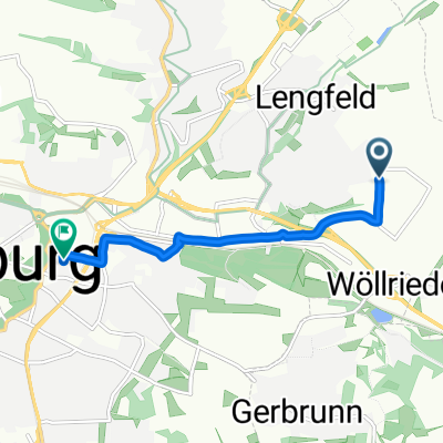 Friedrich-Bergius-Ring, Würzburg nach Annastraße, Würzburg