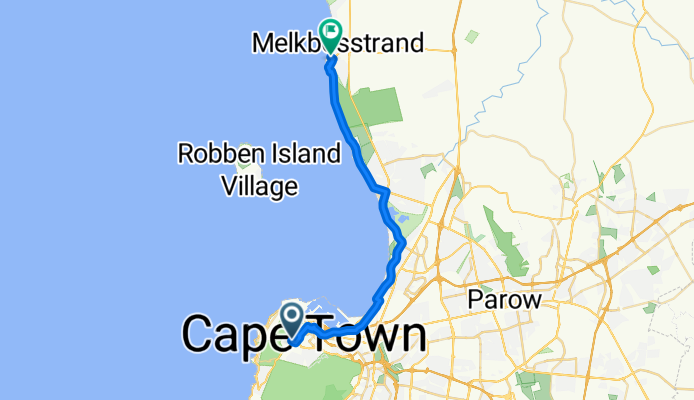 Route to Damhuis Restaurant