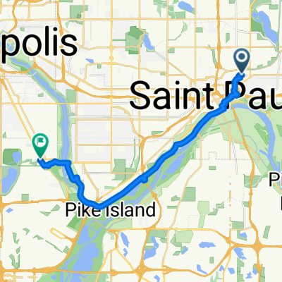 From Saint Paul to Minneapolis
