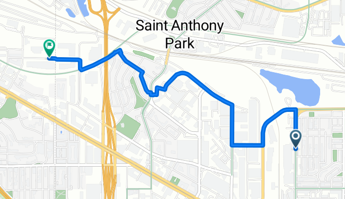 From Saint Paul to Minneapolis