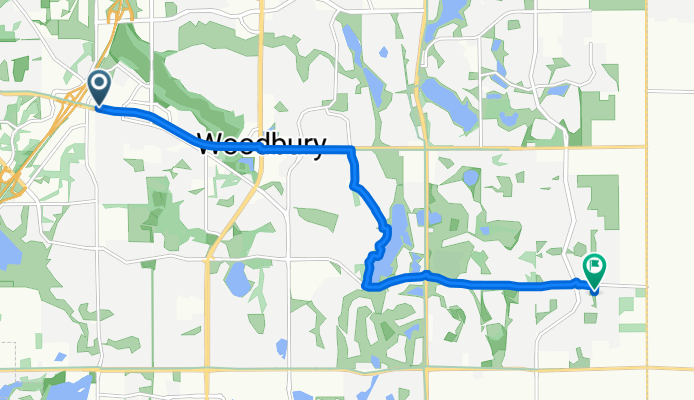 Route in Saint Paul