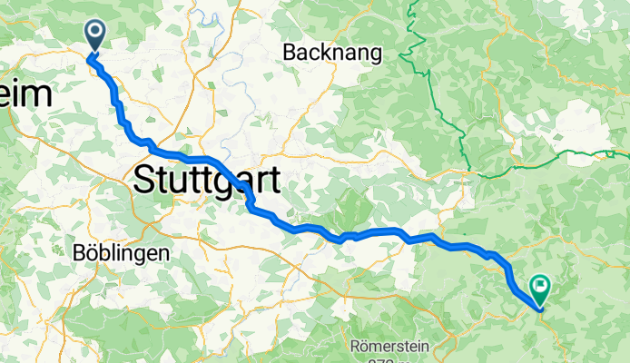 Vaihingen an der Enz - Geislingen an der Steige