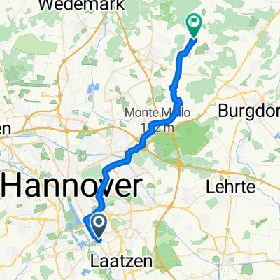 Route von Tesla