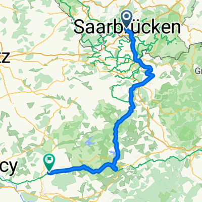 Saarbrücken - Einville-au-Jard