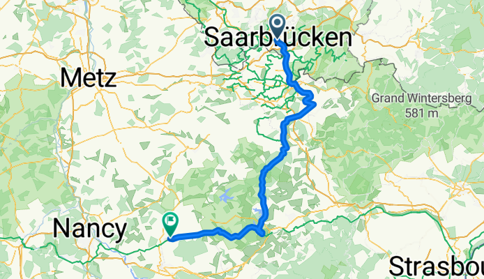 Saarbrücken - Einville-au-Jard