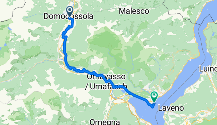 Corso Paolo Ferraris, Domodossola nach Via Prossano, Verbania