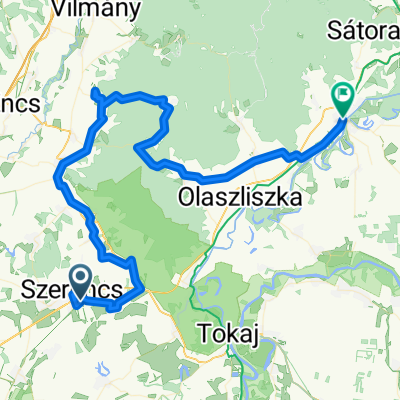 From Szerencs to Sárospatak