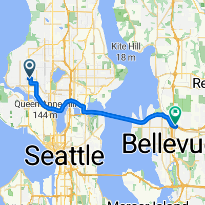 NW 64th St, Seattle to 116th Ave NE, Bellevue