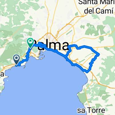 Carrer Antonio María Alcover, Calvià to Camí del Tramvia, Palma de Mallorca