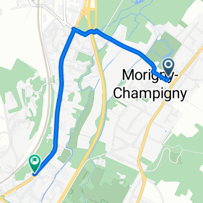 Grande Rue, Morigny-Champigny à Avenue de Paris, Étampes