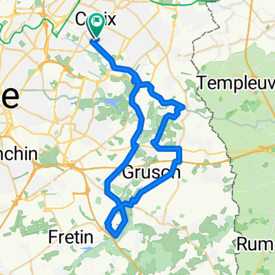 Rue Verte, Croix à Rue Verte, Croix