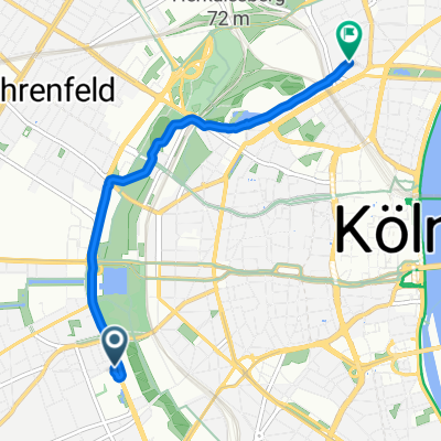 An St Laurentius, Köln nach Balthasarstraße, Köln