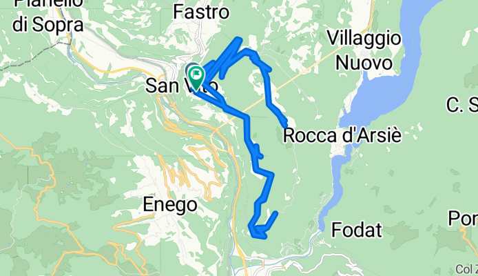 Da Via Papa Luciani a Via Papa Luciani