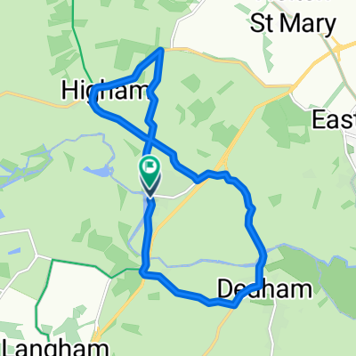 Upper Street, Colchester to Upper Street, Colchester