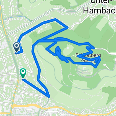 Darmstädter Straße, Heppenheim (Bergstraße) nach Darmstädter Straße, Heppenheim (Bergstraße)